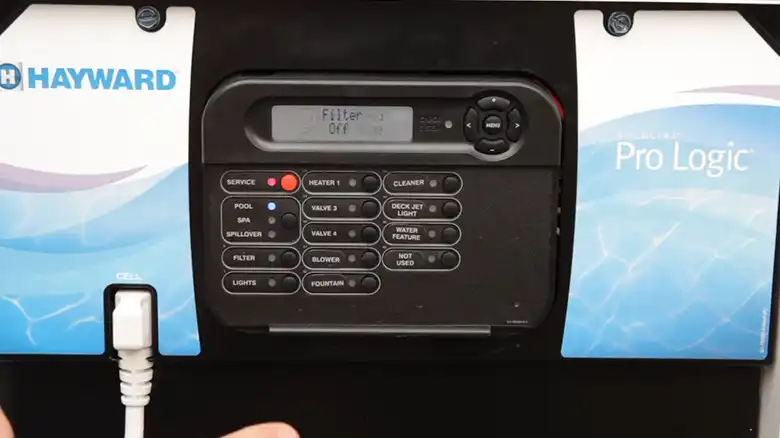 What is the Communication Error on the Hayward Control Panel